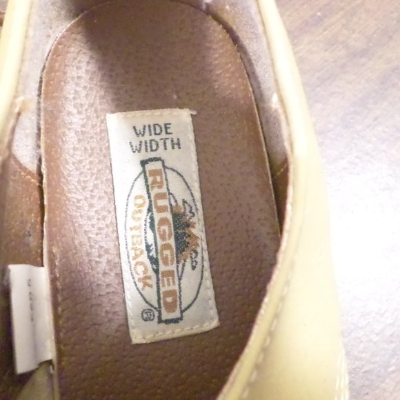 Rugged Outback Lace up Casual Shoes 9W - Picture 3 of 8